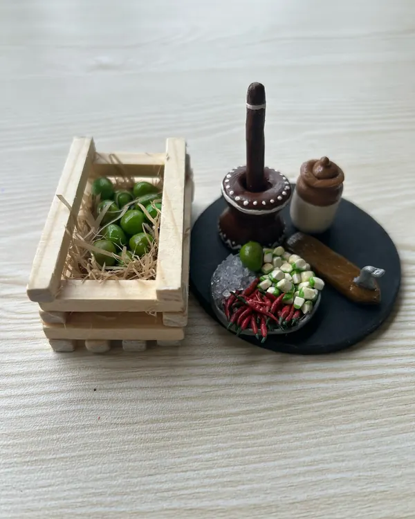 Food Mango Pickle Set