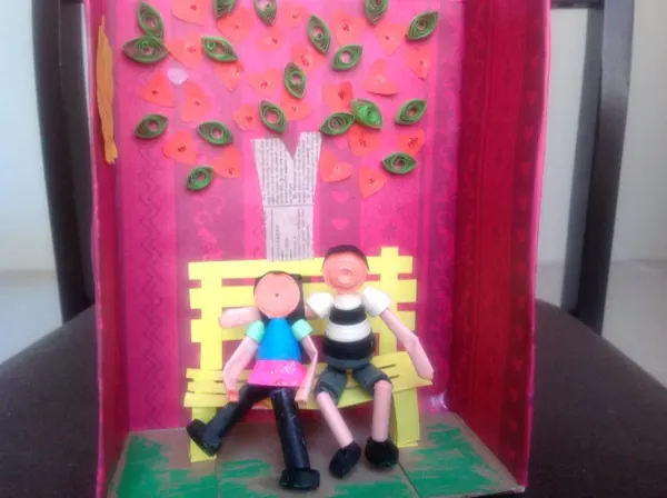 Scene Bench Couple